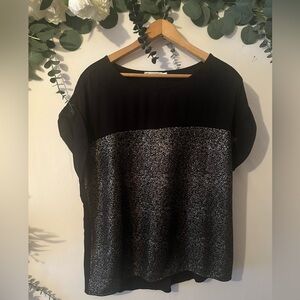 Black and Gold Women's Top